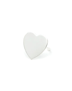 Bague Aphrodite Argent Coeur Ajustable Bagues Monsieur Simone