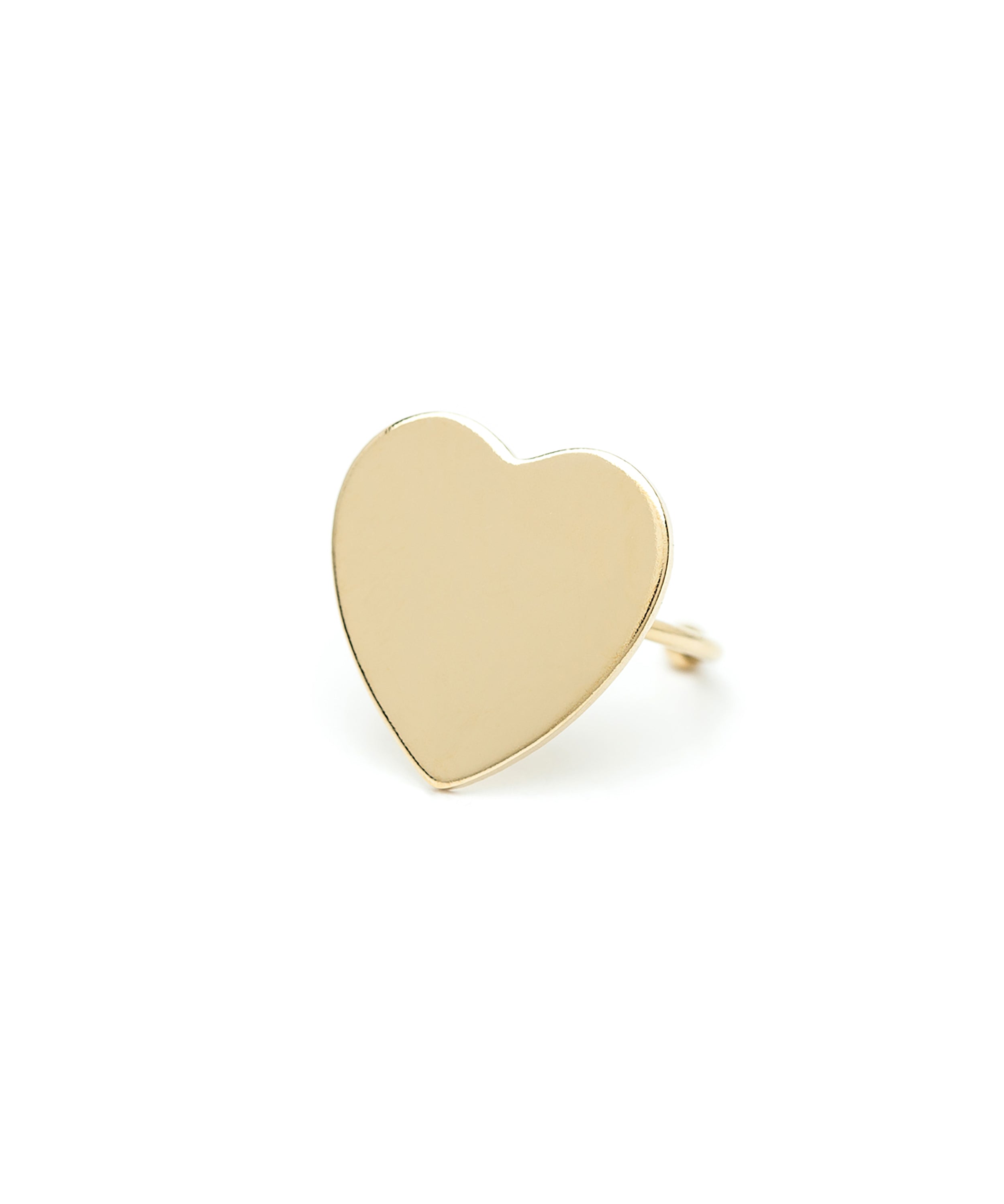 Bague Aphrodite Or Coeur Ajustable Bagues Monsieur Simone