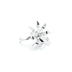 Bague Éos Argent Soleil Ajustable Bagues Monsieur Simone