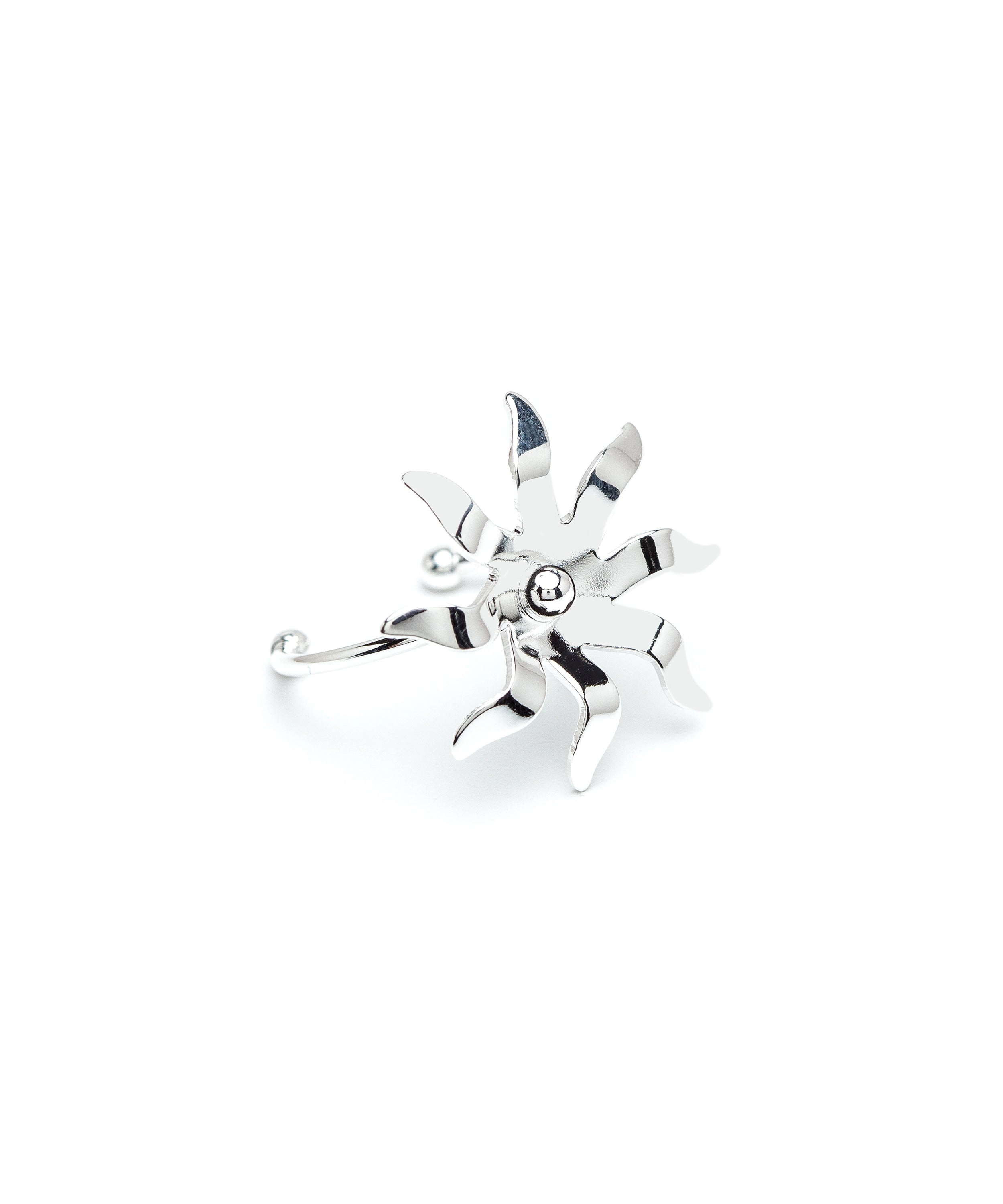 Bague Éos Argent Soleil Ajustable Bagues Monsieur Simone