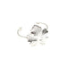 Bague Héra Argent Feuille Ajustable Bagues Monsieur Simone