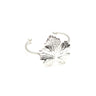 Bague Héra Argent Feuille Ajustable Bagues Monsieur Simone