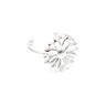 Bague Maïa Argent Fleur Ajustable Bagues Monsieur Simone