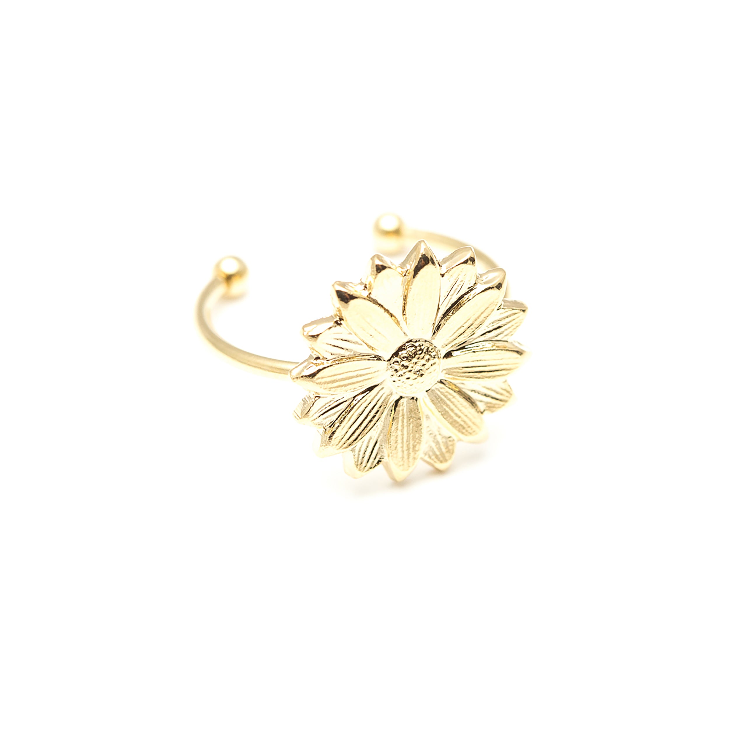 Bague Maïa Or Fleur Ajustable Bagues Monsieur Simone