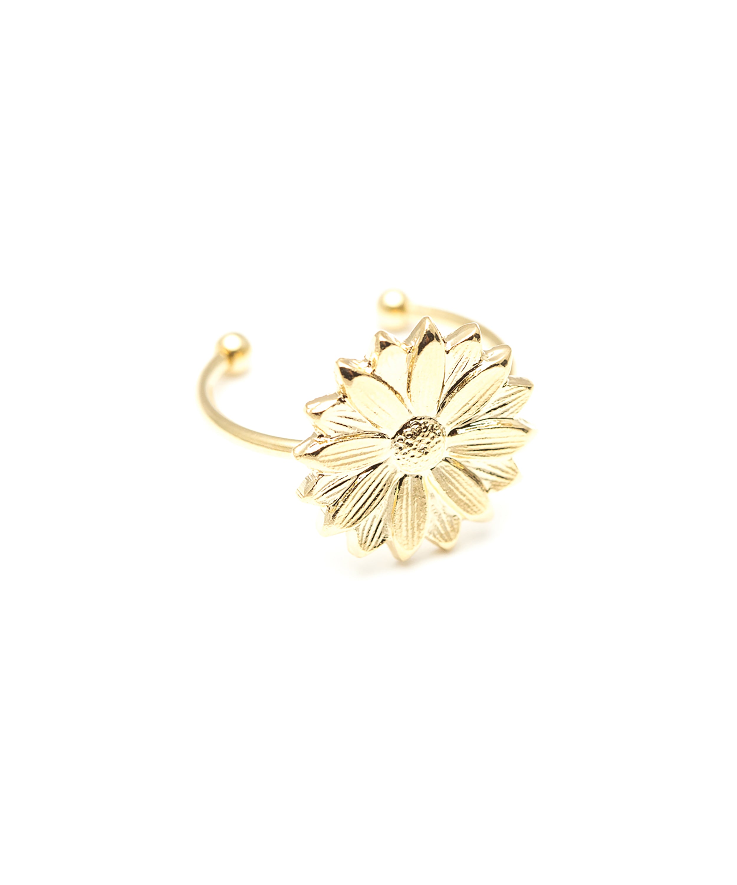 Bague Maïa Or Fleur Ajustable Bagues Monsieur Simone