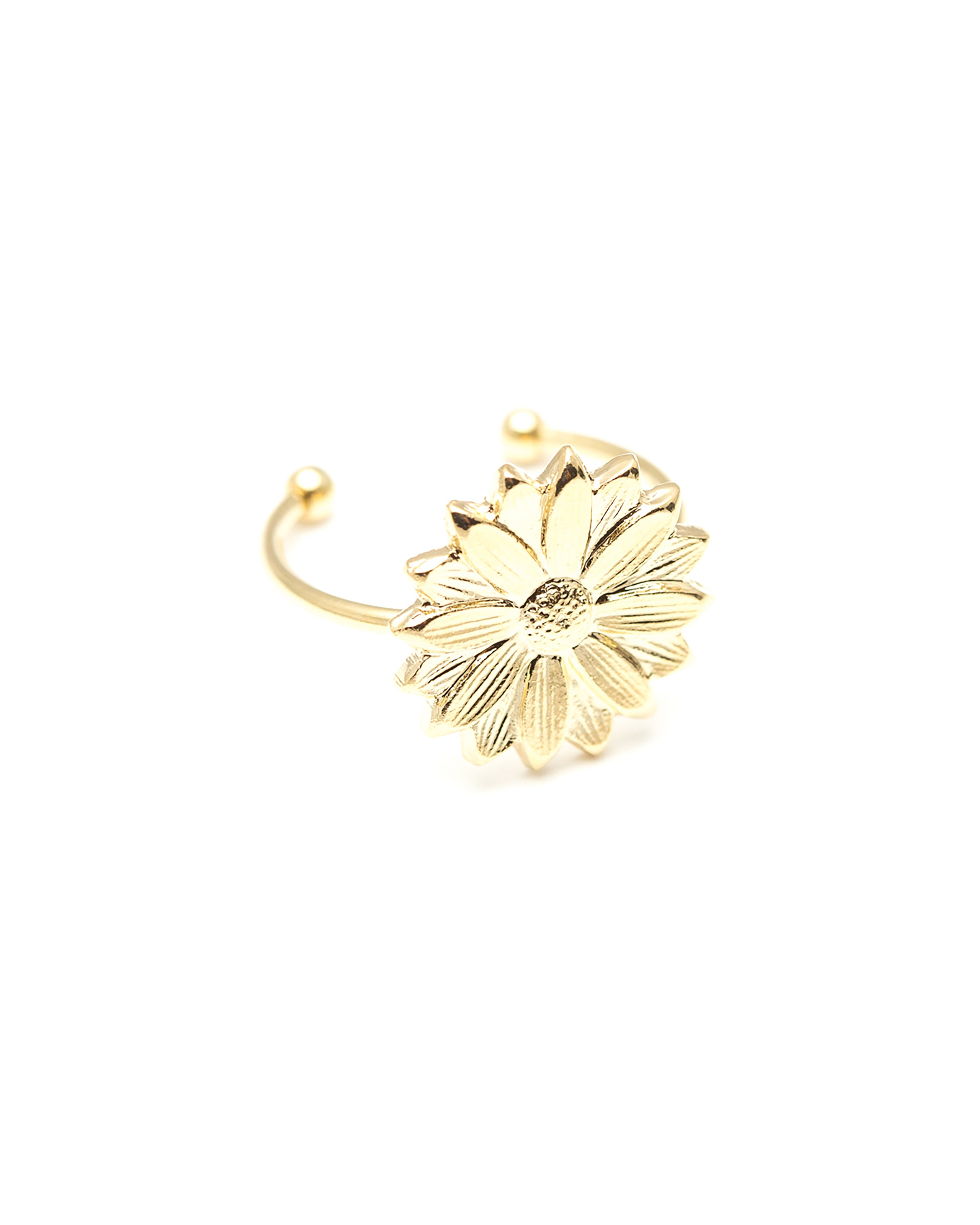 Bague Maïa Or Fleur Ajustable Bagues Monsieur Simone