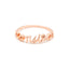 Bague Monsieur Or Rose Bagues Monsieur Simone