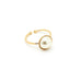 Bague Nélya Or Perle Ajustable Bagues Monsieur Simone