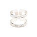 Bague Noah Argent Martelée Ajustable Bagues Monsieur Simone