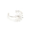 Bague Rhéa Argent Flocon Ajustable Bagues Monsieur Simone