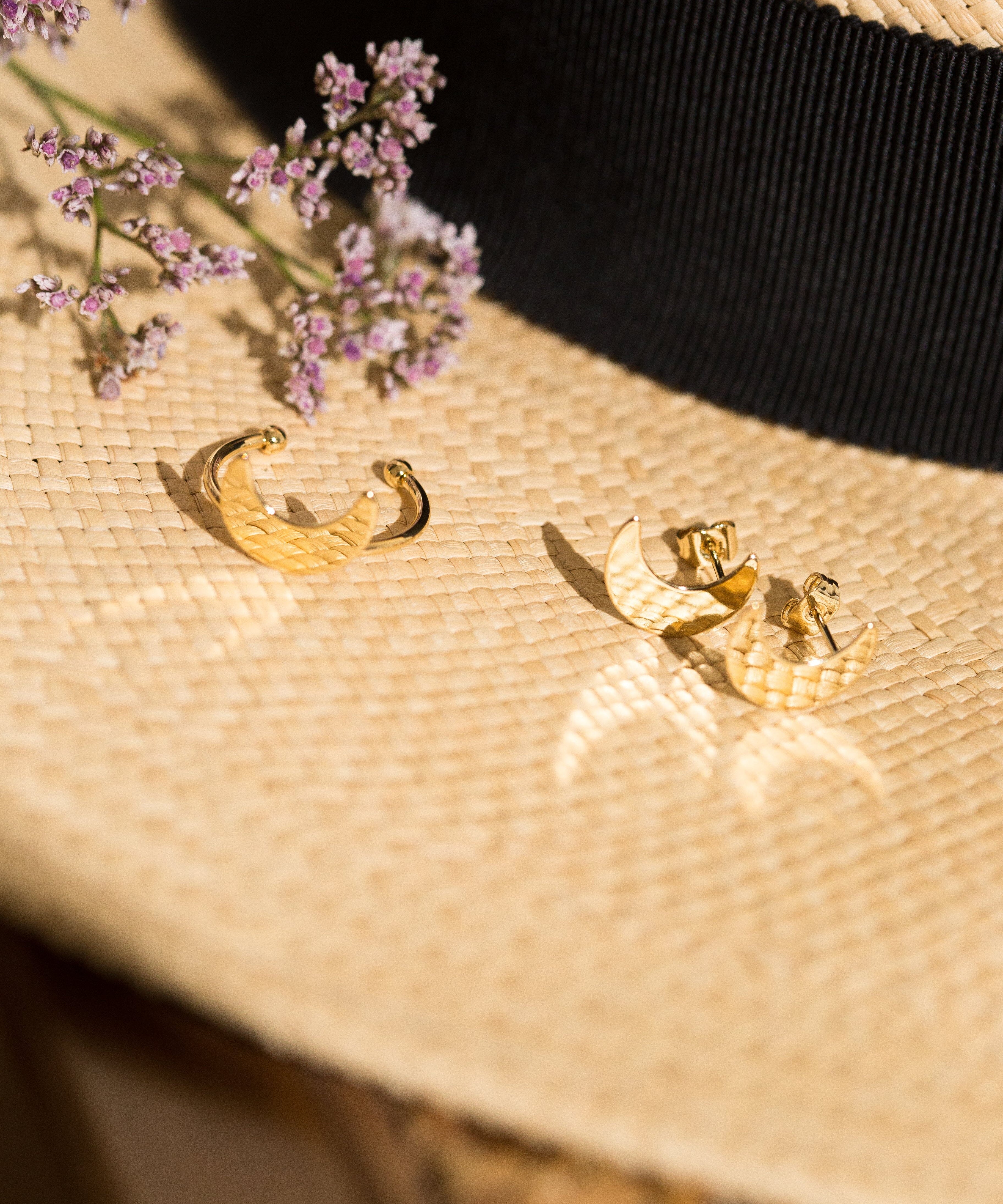 Bague Séléné Or Lune Ajustable Bagues Monsieur Simone