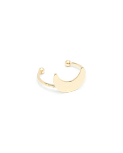 Bague Séléné Or Lune Ajustable Bagues Monsieur Simone