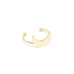 Bague Séléné Or Lune Ajustable Bagues Monsieur Simone