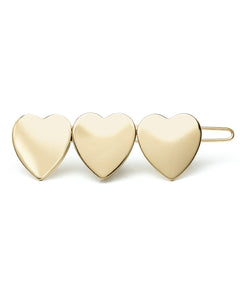 Barrette Aphrodite Or Coeurs Accessoires Monsieur Simone