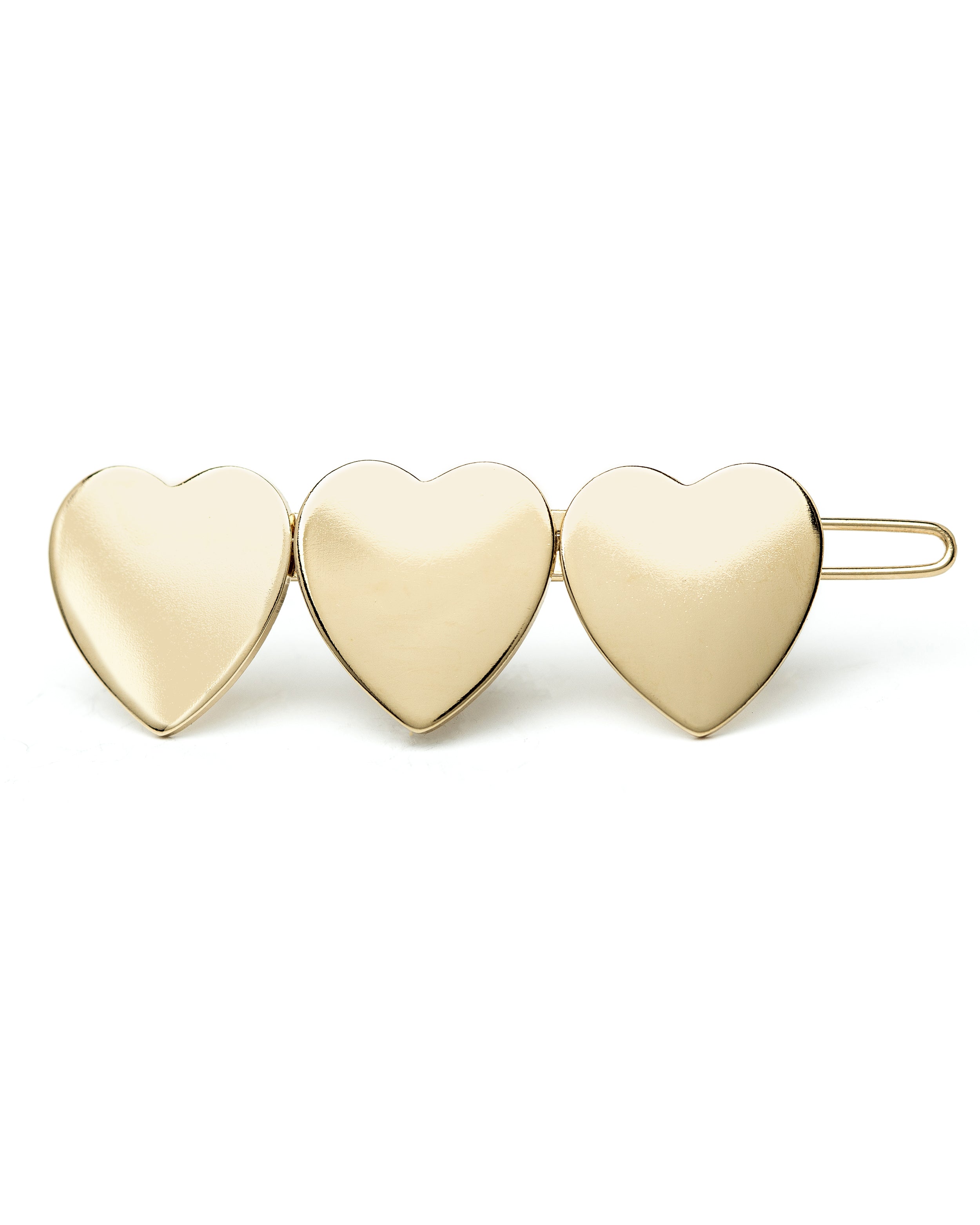 Barrette Aphrodite Or Coeurs Accessoires Monsieur Simone