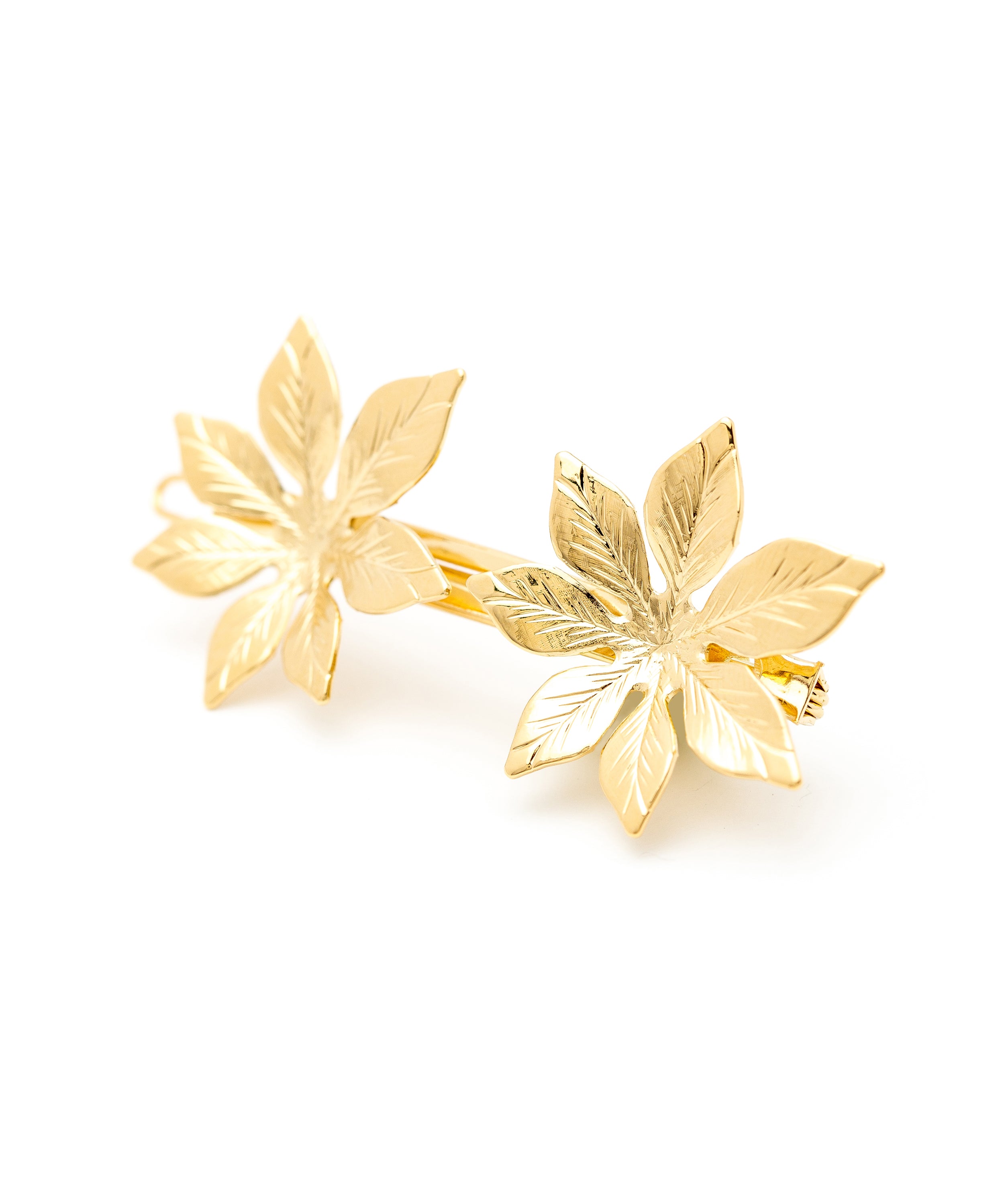 Barrette Chloris Or Fleurs Accessoires Monsieur Simone