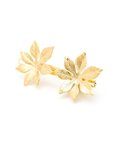 Barrette Chloris Or Fleurs Accessoires Monsieur Simone