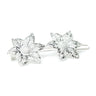 Barrette Hespéris Argent Fleurs Accessoires Monsieur Simone