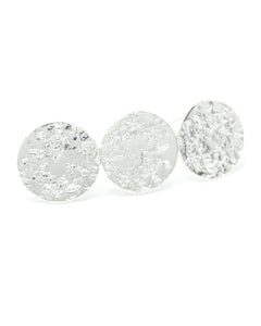 Barrette Hestia Argent Ronds Martelés Accessoires Monsieur Simone
