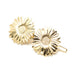 Barrette Maïa Or Fleurs Accessoires Monsieur Simone