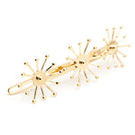 Barrette Rhéa Or Flocons Accessoires Monsieur Simone