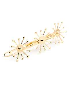 Barrette Rhéa Or Flocons Accessoires Monsieur Simone