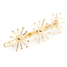Barrette Rhéa Or Flocons Accessoires Monsieur Simone