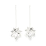 Boucles d'Oreilles Pendantes Chloris Argent Fleurs Boucles d'Oreilles Monsieur Simone