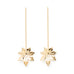 Boucles d'Oreilles Pendantes Chloris Or Fleurs Boucles d'Oreilles Monsieur Simone