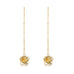 Boucles d'Oreilles Pendantes Gaïa Or Fleurs Boucles d'Oreilles Monsieur Simone