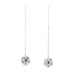 Boucles d'Oreilles Pendantes Héra Argent Feuilles Boucles d'Oreilles Monsieur Simone