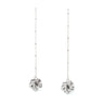 Boucles d'Oreilles Pendantes Héra Argent Feuilles Boucles d'Oreilles Monsieur Simone