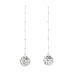 Boucles d'Oreilles Pendantes Maïa Argent Fleurs Boucles d'Oreilles Monsieur Simone