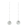 Boucles d'Oreilles Pendantes Maïa Argent Fleurs Boucles d'Oreilles Monsieur Simone