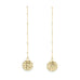 Boucles d'Oreilles Pendantes Maïa Or Fleurs Boucles d'Oreilles Monsieur Simone