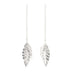 Boucles d'Oreilles Pendantes Thalie Argent Feuilles Boucles d'Oreilles Monsieur Simone