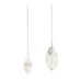 Boucles d'Oreilles Pendantes Zéphyr Argent Feuilles Boucles d'Oreilles Monsieur Simone
