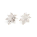 Boucles d'Oreilles Puces Chloris Argent Fleurs Boucles d'Oreilles Monsieur Simone