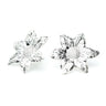 Boucles d'Oreilles Puces Hespéris Argent Fleurs Boucles d'Oreilles Monsieur Simone