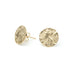 Boucles d'Oreilles Puces Hestia Or Ronds Martelés Boucles d'Oreilles Monsieur Simone