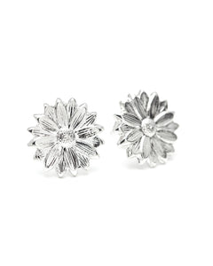 Boucles d'Oreilles Puces Maïa Argent Fleurs Boucles d'Oreilles Monsieur Simone
