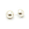 Boucles d'Oreilles Puces Nélya Argent Perles Boucles d'Oreilles Monsieur Simone