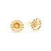 Boucles d'Oreilles Puces Théia Or Fleurs Boucles d'Oreilles Monsieur Simone