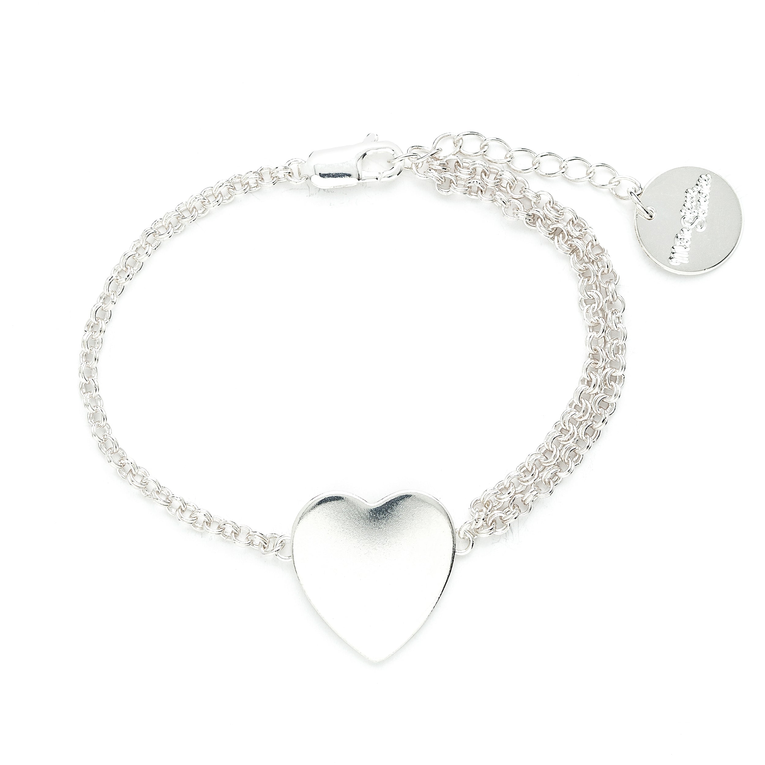 Bracelet Aphrodite Argent Coeur Bracelets Monsieur Simone