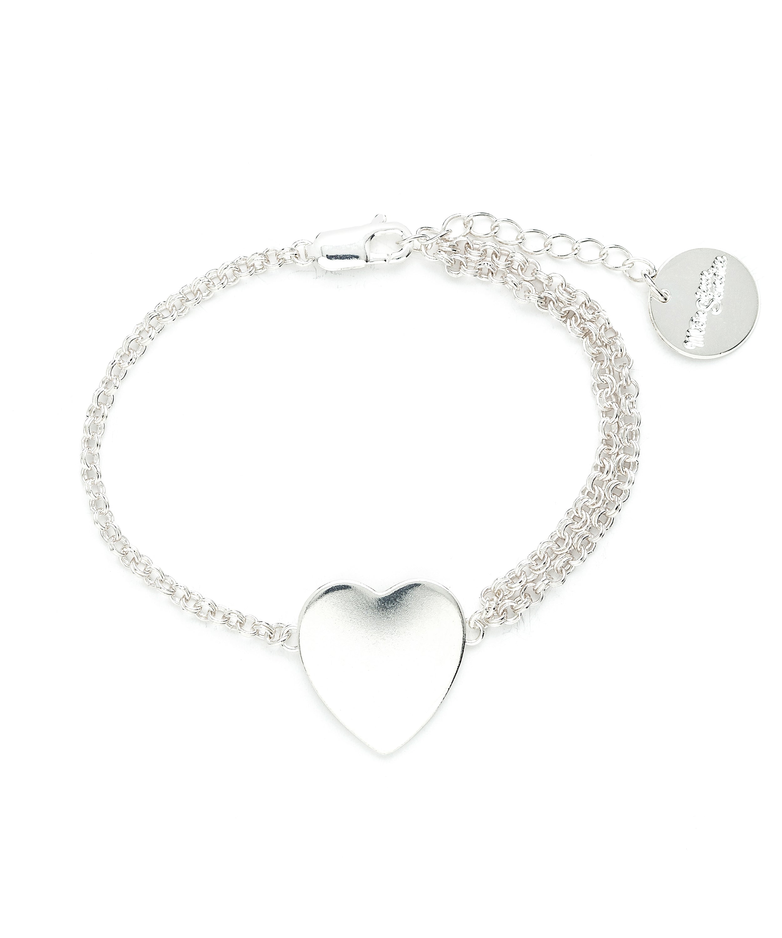 Bracelet Aphrodite Argent Coeur Bracelets Monsieur Simone