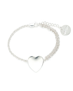 Bracelet Aphrodite Argent Coeur Bracelets Monsieur Simone