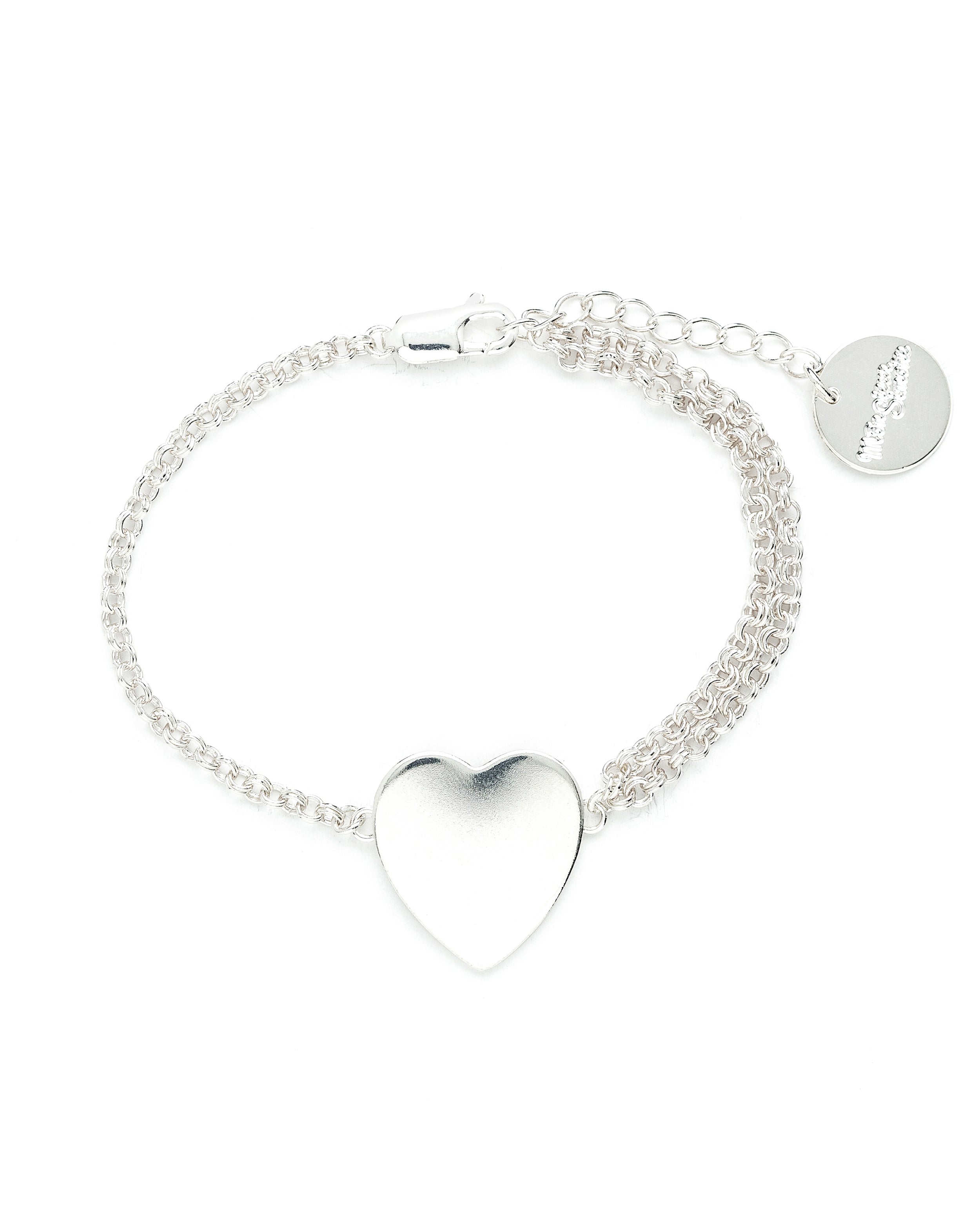 Bracelet Aphrodite Argent Coeur Bracelets Monsieur Simone