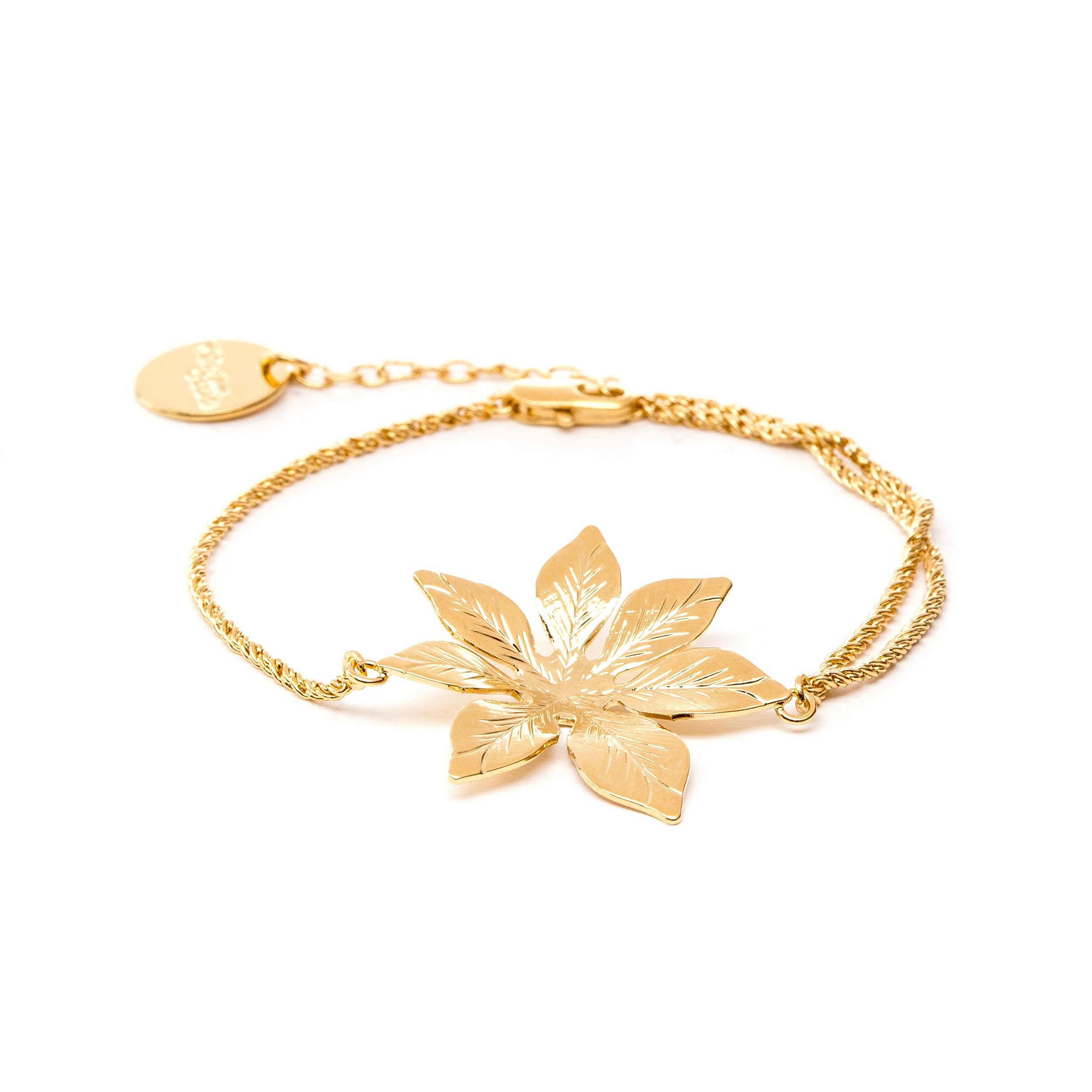 Bracelet Chloris Or Fleur Bracelets Monsieur Simone