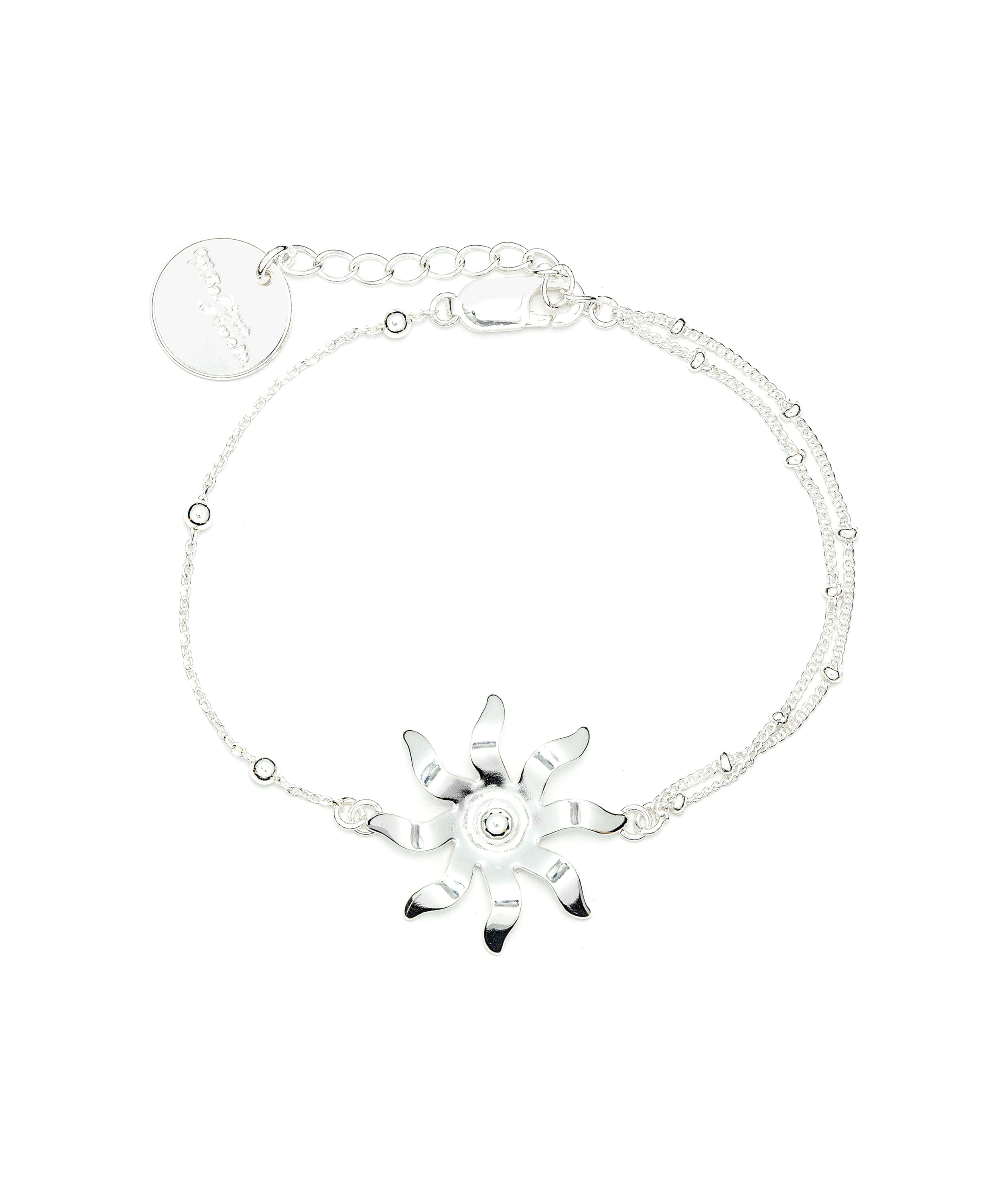 Bracelet Éos Argent Soleil Bracelets Monsieur Simone