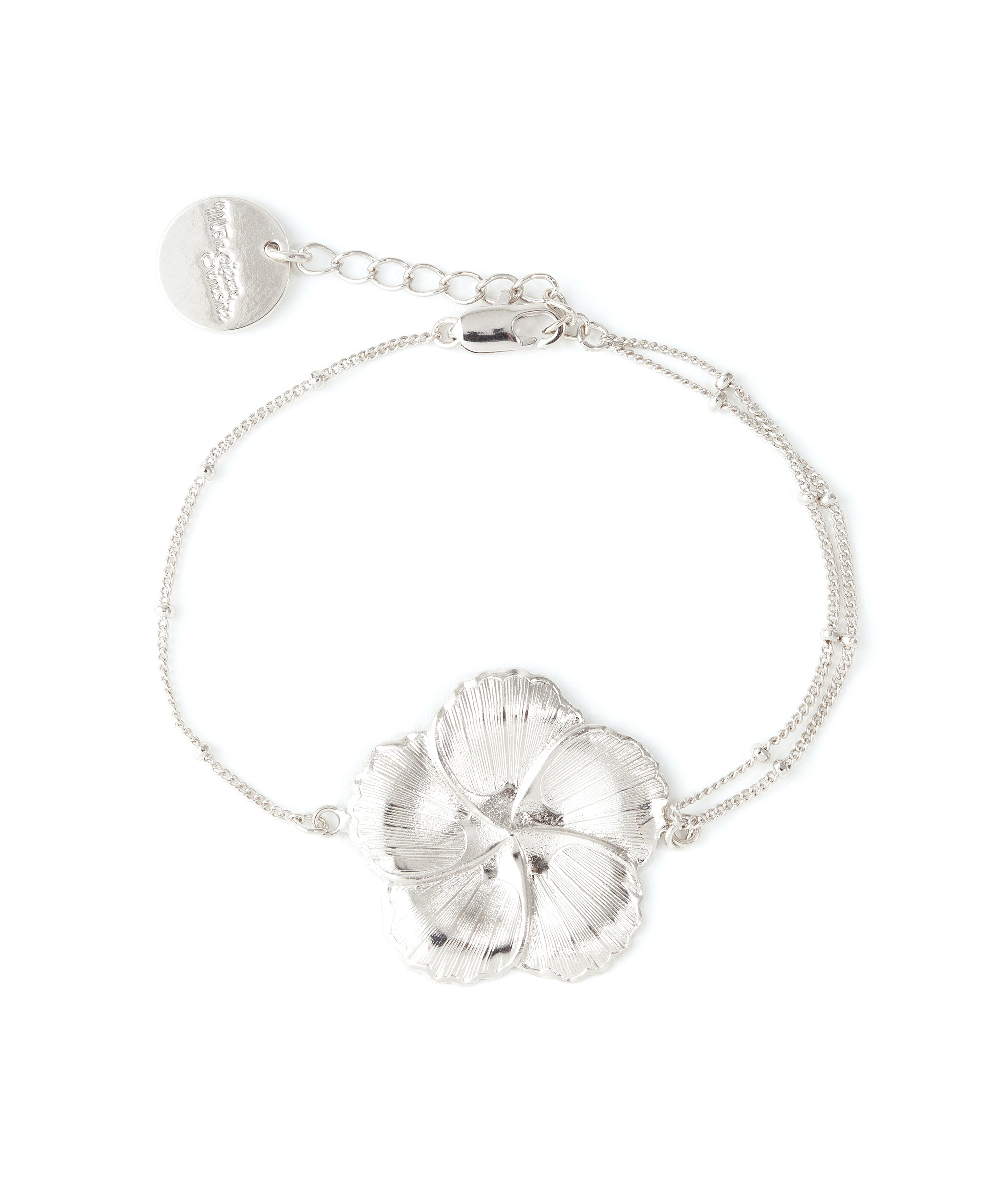 Bracelet Hélios Argent Fleur Bracelets Monsieur Simone
